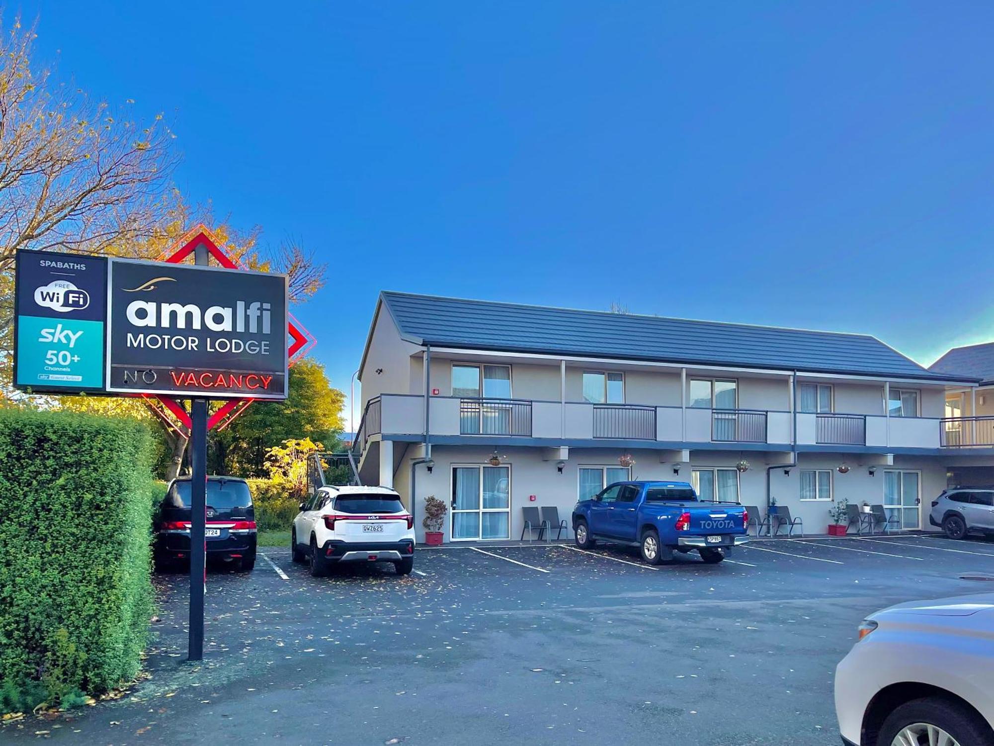 Amalfi Motor Lodge Christchurch Exterior foto